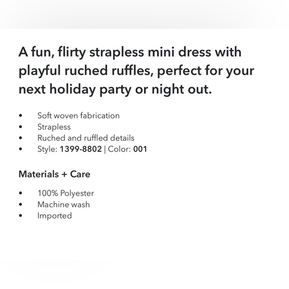 American Eagle Ruched Ruffled Mini Dress - Picture 5 of 5